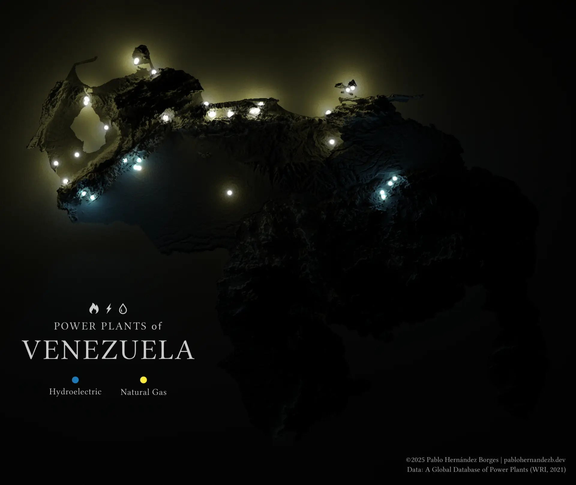 Power Plants of Venezuela.